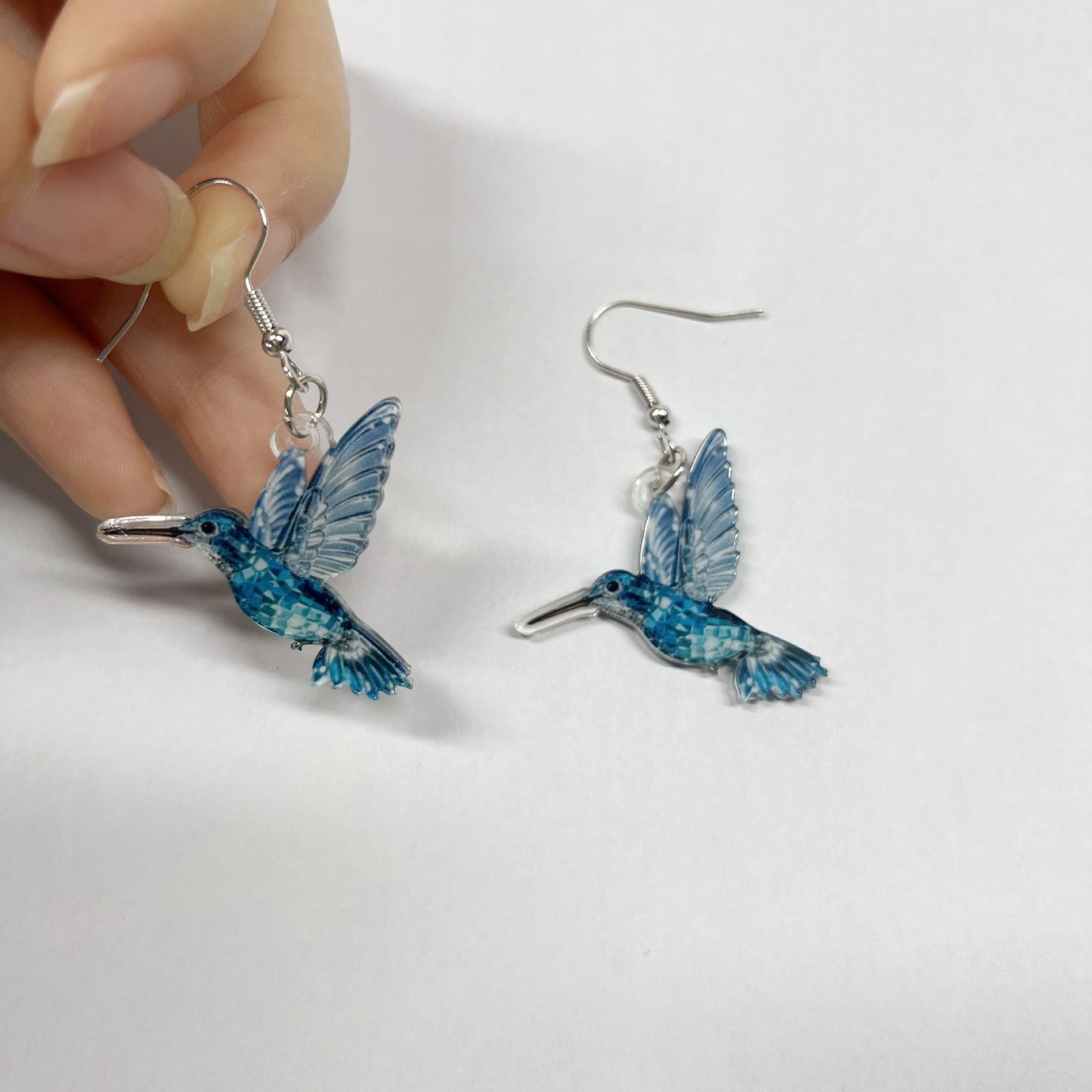 Colorful Bird Earrings