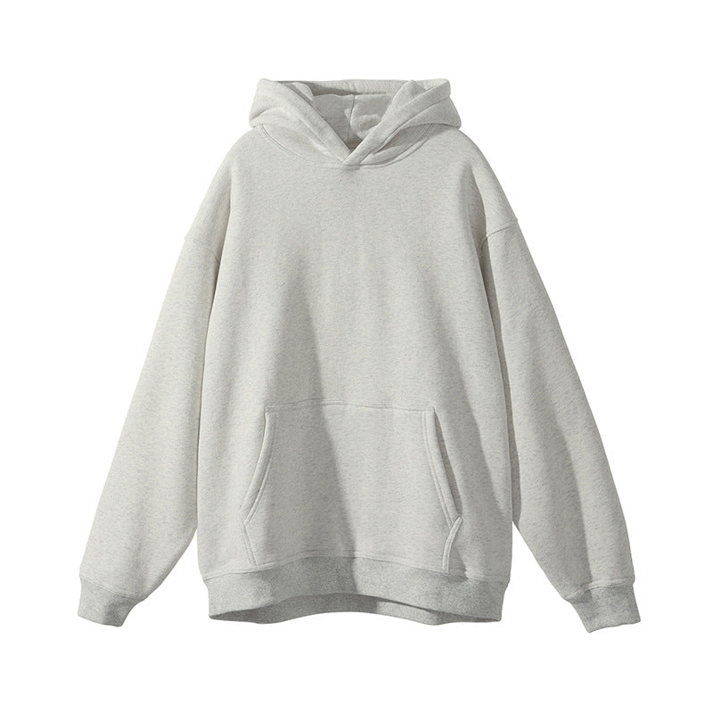 Thickened Hooded Sweatshirt Loose Fit Casual Pullover