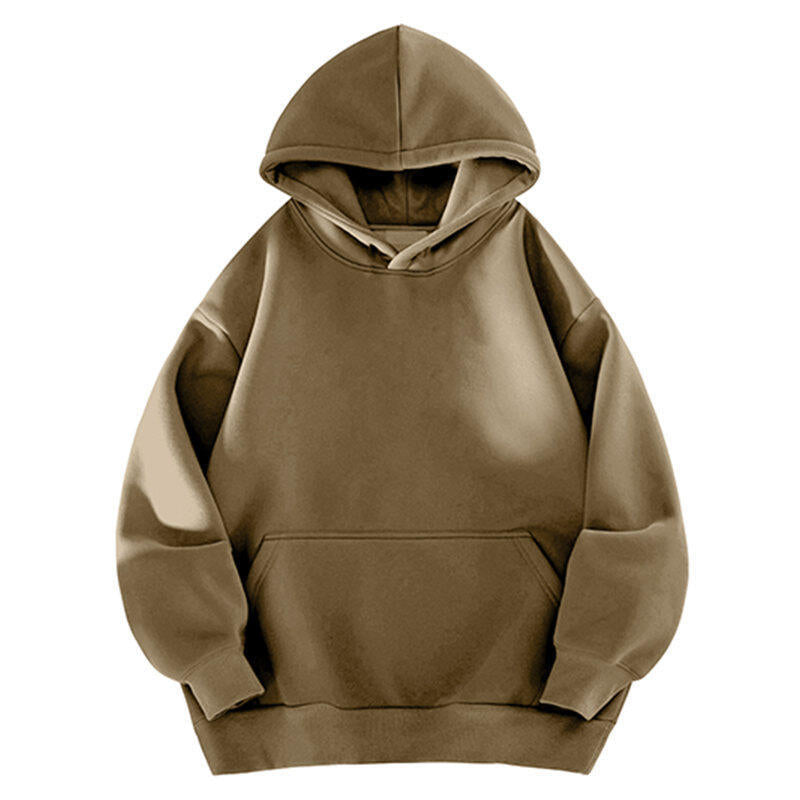 Thickened Hooded Sweatshirt Loose Fit Casual Pullover