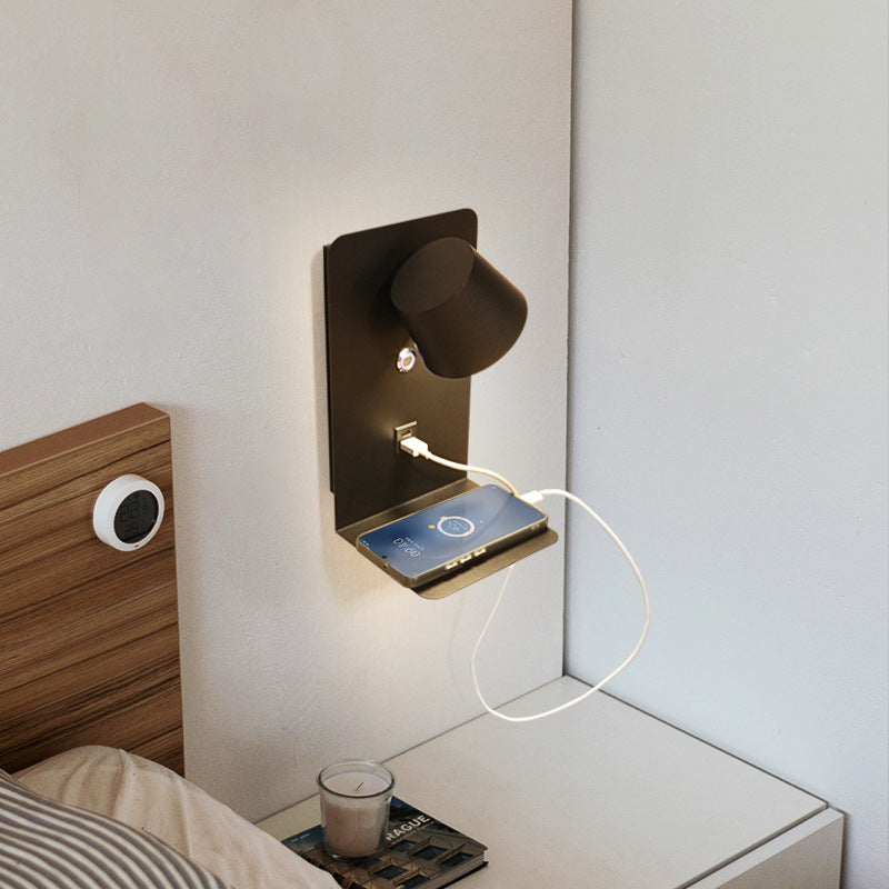 Touch Dimming LED Wall Lamp with 3-Color Light