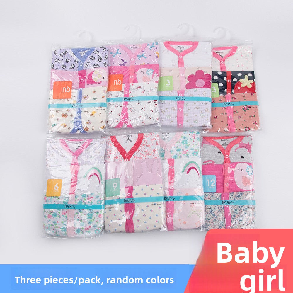 Baby one-piece set of three pieces