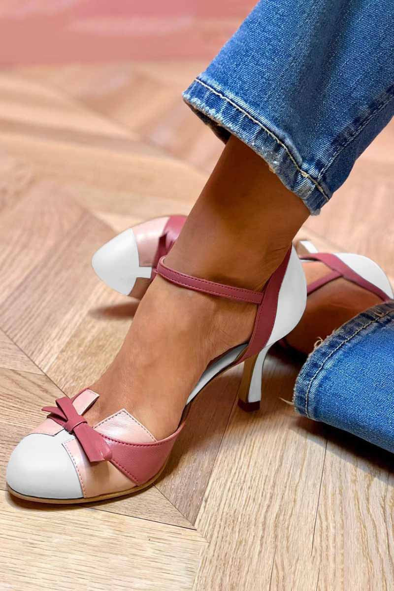 Fashion High-Heel Buckle Strap Sandals