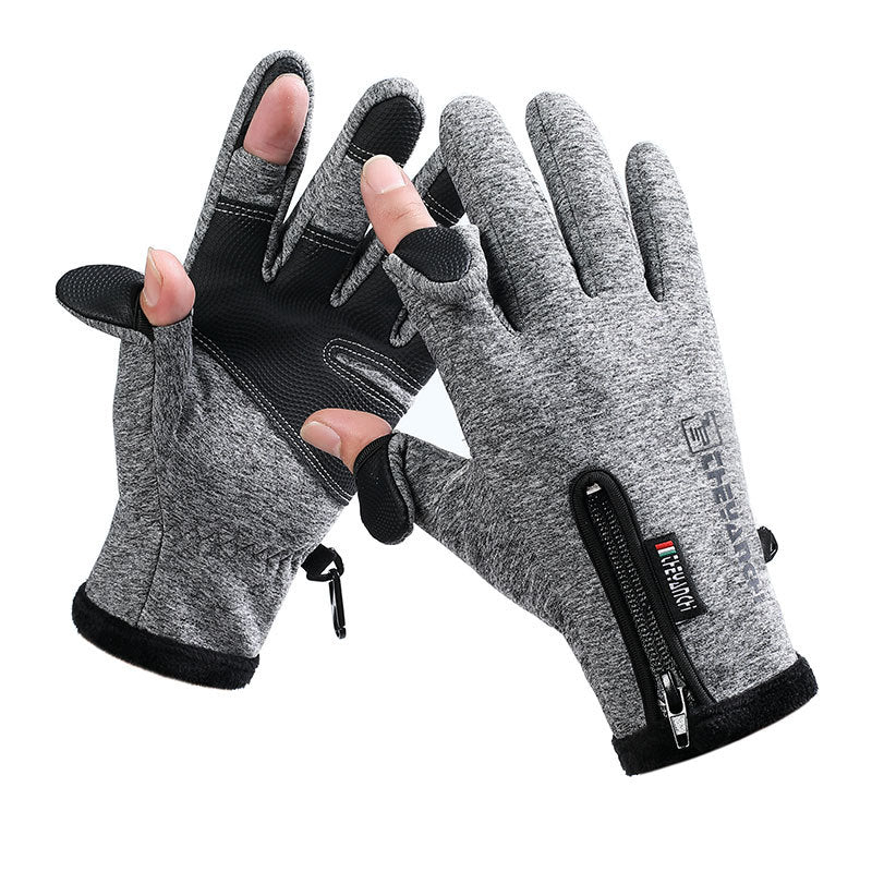 Winter Cycling Gloves for Men with Touch Screen and Windproof Design