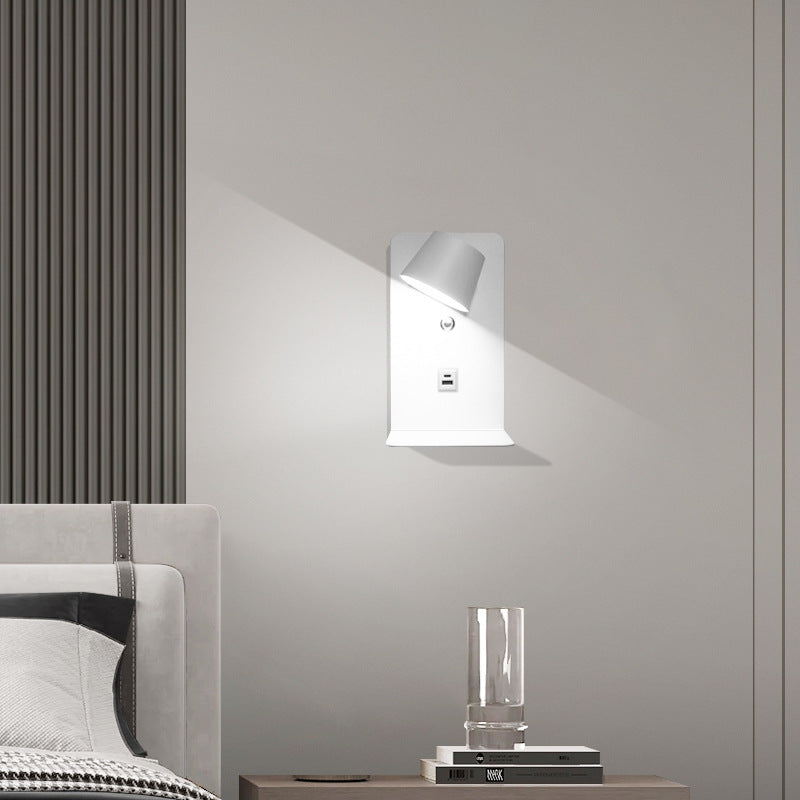 Touch Dimming LED Wall Lamp with 3-Color Light