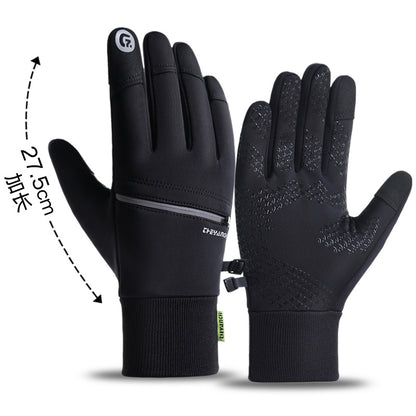 Winter Cycling Gloves for Men with Touch Screen and Windproof Design