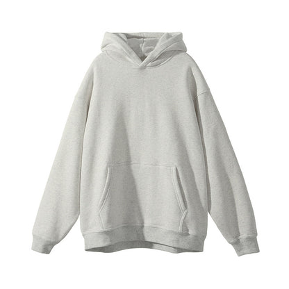 Thickened Hooded Sweatshirt Loose Fit Casual Pullover