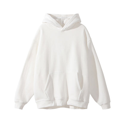 Thickened Hooded Sweatshirt Loose Fit Casual Pullover