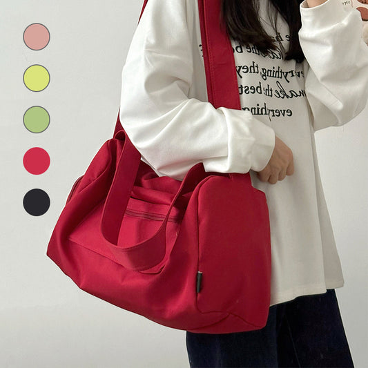 Large-capacity lightweight casual crossbody bag