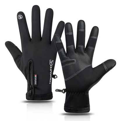 Winter Cycling Gloves for Men with Touch Screen and Windproof Design