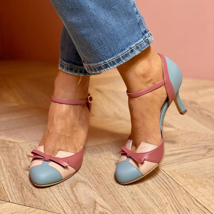 Fashion High-Heel Buckle Strap Sandals