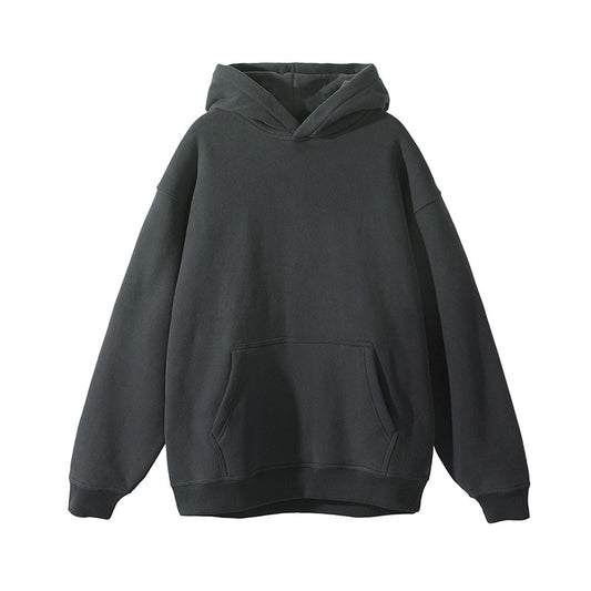 Thickened Hooded Sweatshirt Loose Fit Casual Pullover