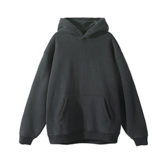 Thickened Hooded Sweatshirt Loose Fit Casual Pullover