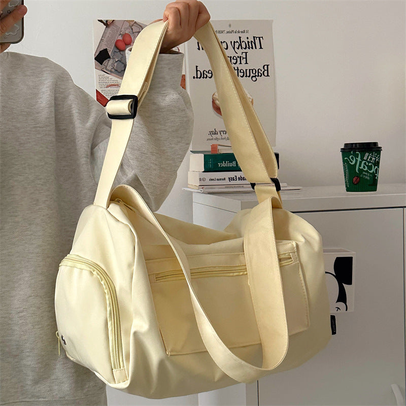 Large-capacity lightweight casual crossbody bag