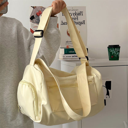 Large-capacity lightweight casual crossbody bag