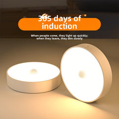 Wireless intelligent human body induction lamp