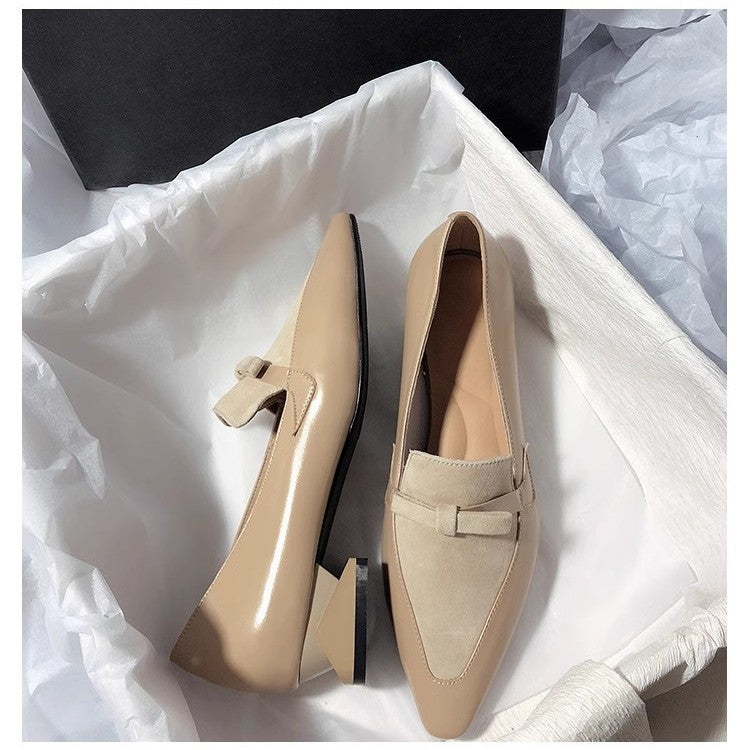 British-style Small Leather Shoes