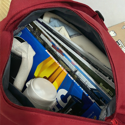 Large-capacity lightweight casual crossbody bag