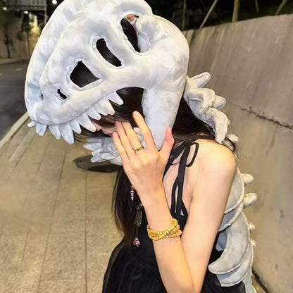 Dinosaur Skeleton Headpiece for Cosplay