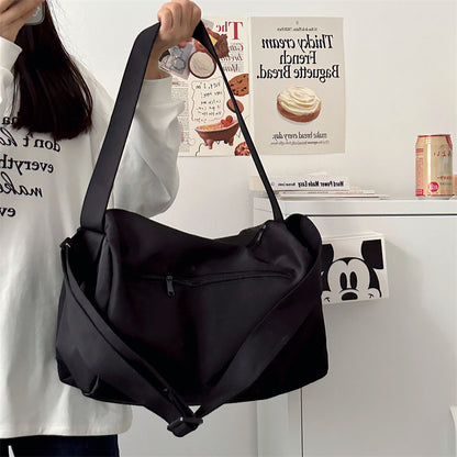 Large-capacity lightweight casual crossbody bag
