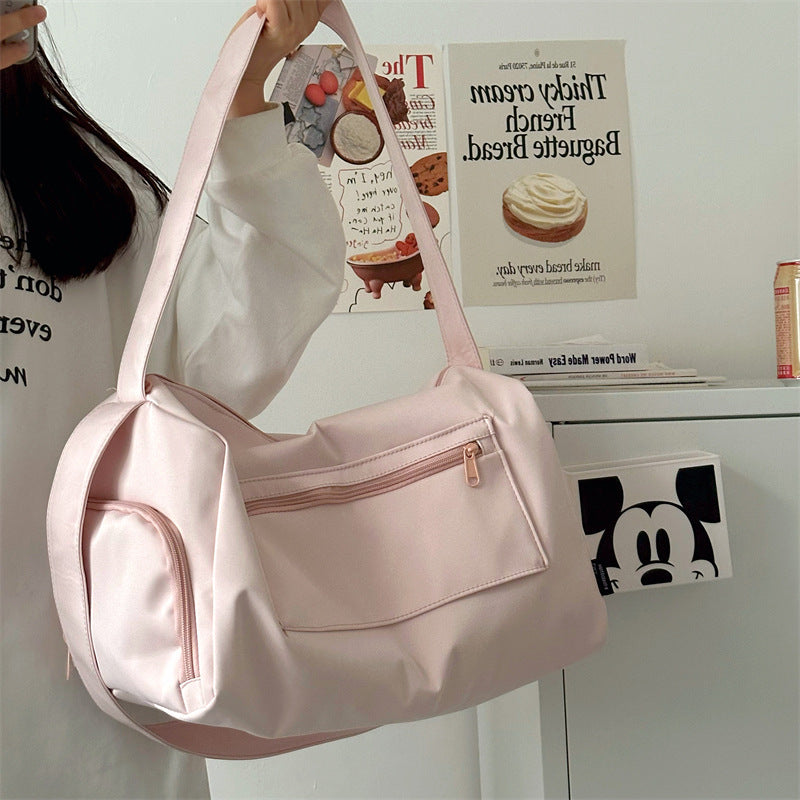 Large-capacity lightweight casual crossbody bag