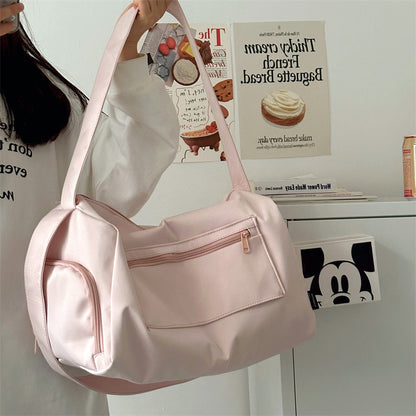 Large-capacity lightweight casual crossbody bag