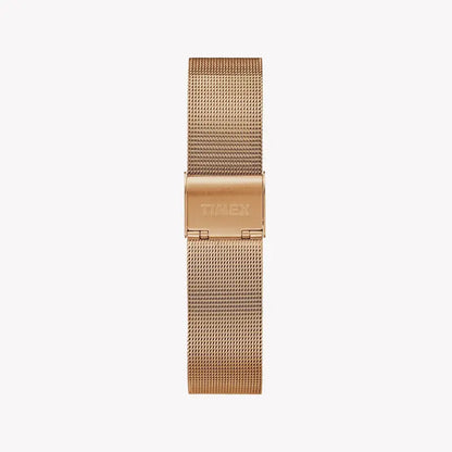 Timex Women's Rose Gold Watch, Off White Dial | Tw2r26400