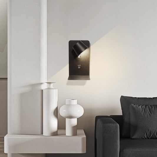 Touch Dimming LED Wall Lamp with 3-Color Light