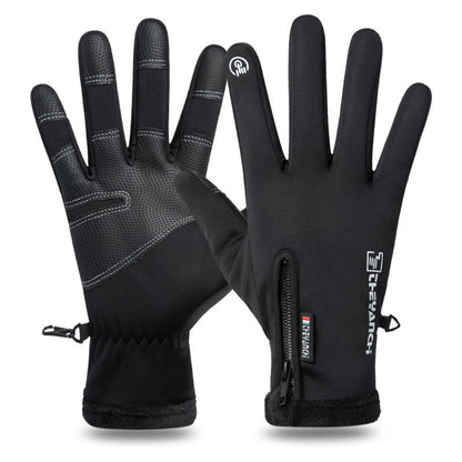 Winter Cycling Gloves for Men with Touch Screen and Windproof Design