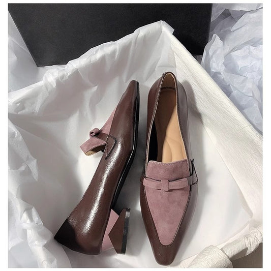 British-style Small Leather Shoes
