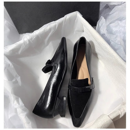 British-style Small Leather Shoes