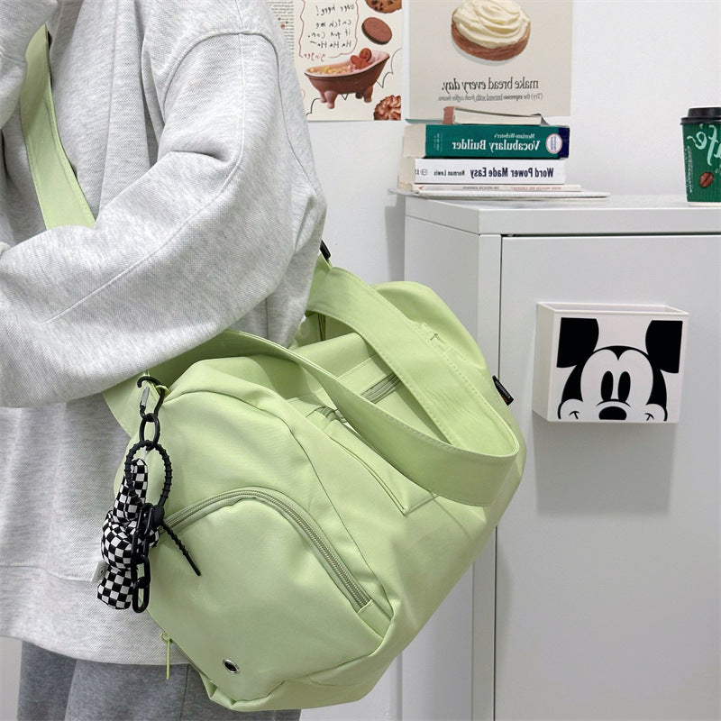 Large-capacity lightweight casual crossbody bag