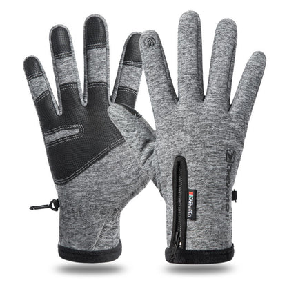 Winter Cycling Gloves for Men with Touch Screen and Windproof Design