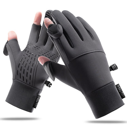 Winter Cycling Gloves for Men with Touch Screen and Windproof Design