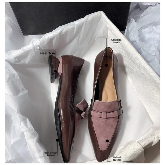 British-style Small Leather Shoes