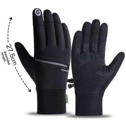 Winter Cycling Gloves for Men with Touch Screen and Windproof Design